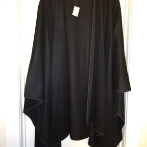 Women's Black Wrap NWT